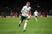 15 October 2019; James McClean of Republic of Ireland during the UEFA EURO2020 Qualifier match between Switzerland and Republic of Ireland at Stade de Genève in Geneva, Switzerland. Photo by Stephen McCarthy/Sportsfile