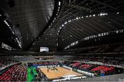16 October 2019; The Tokyo Metropolitan Gymnasium, Tokyo 2020 Summer Olympic Games venue for table tennis during the Tokyo 2nd World Press Briefing venue tour ahead of the 2020 Tokyo Summer Olympic Games. The Tokyo 2020 Games of the XXXII Olympiad take place from Friday 24th July to Sunday 9th August 2020 in Tokyo, Japan, the second Summer Olympics Games to be held in Tokyo, the first being 1964. Photo by Brendan Moran/Sportsfile