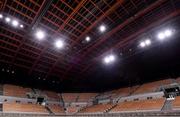 16 October 2019; The Ariake Gymnastics Centre, Tokyo 2020 Summer Olympic Games venue for gymnastics, during the Tokyo 2nd World Press Briefing venue tour ahead of the 2020 Tokyo Summer Olympic Games. The Tokyo 2020 Games of the XXXII Olympiad take place from Friday 24th July to Sunday 9th August 2020 in Tokyo, Japan, the second Summer Olympics Games to be held in Tokyo, the first being 1964. Photo by Brendan Moran/Sportsfile