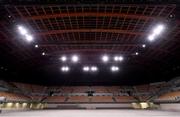 16 October 2019; The Ariake Gymnastics Centre, Tokyo 2020 Summer Olympic Games venue for gymnastics, during the Tokyo 2nd World Press Briefing venue tour ahead of the 2020 Tokyo Summer Olympic Games. The Tokyo 2020 Games of the XXXII Olympiad take place from Friday 24th July to Sunday 9th August 2020 in Tokyo, Japan, the second Summer Olympics Games to be held in Tokyo, the first being 1964. Photo by Brendan Moran/Sportsfile