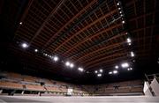 16 October 2019; The Ariake Gymnastics Centre, Tokyo 2020 Summer Olympic Games venue for gymnastics, during the Tokyo 2nd World Press Briefing venue tour ahead of the 2020 Tokyo Summer Olympic Games. The Tokyo 2020 Games of the XXXII Olympiad take place from Friday 24th July to Sunday 9th August 2020 in Tokyo, Japan, the second Summer Olympics Games to be held in Tokyo, the first being 1964. Photo by Brendan Moran/Sportsfile
