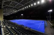 16 October 2019; The north pitch at Oi Hockey Stadium, Tokyo 2020 Summer Olympic Games venue for hockey, during the Tokyo 2nd World Press Briefing venue tour ahead of the 2020 Tokyo Summer Olympic Games. The Tokyo 2020 Games of the XXXII Olympiad take place from Friday 24th July to Sunday 9th August 2020 in Tokyo, Japan, the second Summer Olympics Games to be held in Tokyo, the first being 1964. Photo by Brendan Moran/Sportsfile