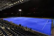 16 October 2019; The north pitch at Oi Hockey Stadium, Tokyo 2020 Summer Olympic Games venue for hockey, during the Tokyo 2nd World Press Briefing venue tour ahead of the 2020 Tokyo Summer Olympic Games. The Tokyo 2020 Games of the XXXII Olympiad take place from Friday 24th July to Sunday 9th August 2020 in Tokyo, Japan, the second Summer Olympics Games to be held in Tokyo, the first being 1964. Photo by Brendan Moran/Sportsfile