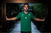 17 October 2019; Conor Murray poses for a portrait following an Ireland rugby press conference at the Hilton Tokyo Bay in Urayasu, Aichi, Japan. Photo by Ramsey Cardy/Sportsfile