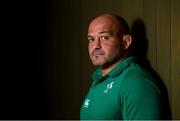 17 October 2019; Rory Best poses for a portrait following an Ireland rugby press conference at the Hilton Tokyo Bay in Urayasu, Aichi, Japan. Photo by Ramsey Cardy/Sportsfile