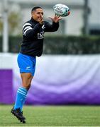 17 October 2019; Aaron Smith during a New Zealand All Blacks squad training session at Tatsuminomori Seaside Park in Tokyo, Japan. Photo by Brendan Moran/Sportsfile