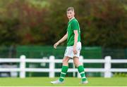 17 October 2019; Cathal Heffernan of Republic of Ireland during the Under-15 UEFA Development Tournament match between Republic of Ireland and Latvia at Solar 21 Park, Castlebar, Mayo. Photo by Eóin Noonan/Sportsfile