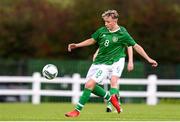 17 October 2019; Sam Curtis of Republic of Ireland during the Under-15 UEFA Development Tournament match between Republic of Ireland and Latvia at Solar 21 Park, Castlebar, Mayo. Photo by Eóin Noonan/Sportsfile