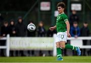 17 October 2019; Kevin Zefi of Republic of Ireland during the Under-15 UEFA Development Tournament match between Republic of Ireland and Latvia at Solar 21 Park, Castlebar, Mayo. Photo by Eóin Noonan/Sportsfile