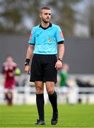 17 October 2019; Referee Mark Patchell during the Under-15 UEFA Development Tournament match between Republic of Ireland and Latvia at Solar 21 Park, Castlebar, Mayo. Photo by Eóin Noonan/Sportsfile