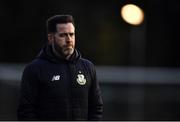 18 October 2019; Shamrock Rovers manager Stephen Bradley ahead of the SSE Airtricity League Premier Division match between UCD and Shamrock Rovers at The UCD Bowl in Belfield, Dublin. Photo by Ben McShane/Sportsfile