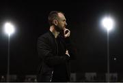 18 October 2019; St Patrick's Athletic manager Stephen O'Donnell during the SSE Airtricity League Premier Division match between St Patrick's Athletic and Bohemians at Richmond Park in Dublin. Photo by Harry Murphy/Sportsfile