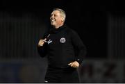 18 October 2019; Bohemians manager Keith Long prior to the SSE Airtricity League Premier Division match between St Patrick's Athletic and Bohemians at Richmond Park in Dublin. Photo by Harry Murphy/Sportsfile