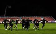 18 October 2019; Bohemians players celebrate following the SSE Airtricity League Premier Division match between St Patrick's Athletic and Bohemians at Richmond Park in Dublin. Photo by Harry Murphy/Sportsfile