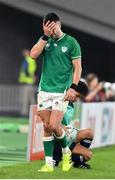 19 October 2019; Conor Murray of Ireland leaves the pitch after being substituted during the 2019 Rugby World Cup Quarter-Final match between New Zealand and Ireland at the Tokyo Stadium in Chofu, Japan. Photo by Brendan Moran/Sportsfile