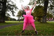 19 October 2019; Una Munnelly from Bettystown, Meath during the Great Pink Run with Glanbia, which took place in Dublin’s Phoenix Park on Saturday, October 19th 2019. Over 10,000 men, women and children took part in both the 10K challenge and the 5K fun run across three locations, raising over €600,000 to support Breast Cancer Ireland’s pioneering research and awareness programmes. The Kilkenny Great Pink Run will take place on Sunday, 20th and the inaugural Chicago run took place on October, 5th in Diversey Harbor. For more information go to www.breastcancerireland.com. Photo by Eóin Noonan/Sportsfile