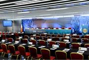 19 October 2019; A general view of the room before the GAA Special Congress at Páirc Uí Chaoimh in Cork. Photo by Piaras Ó Mídheach/Sportsfile