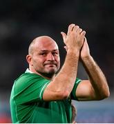 19 October 2019; Rory Best of Ireland following the 2019 Rugby World Cup Quarter-Final match between New Zealand and Ireland at the Tokyo Stadium in Chofu, Japan. Photo by Ramsey Cardy/Sportsfile