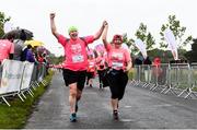 19 October 2019; Mike and Louise Flannery during the Great Pink Run with Glanbia, which took place in Dublin’s Phoenix Park on Saturday, October 19th 2019. Over 10,000 men, women and children took part in both the 10K challenge and the 5K fun run across three locations, raising over €600,000 to support Breast Cancer Ireland’s pioneering research and awareness programmes. The Kilkenny Great Pink Run will take place on Sunday, 20th and the inaugural Chicago run took place on October, 5th in Diversey Harbor. For more information go to www.breastcancerireland.com. Photo by Eóin Noonan/Sportsfile