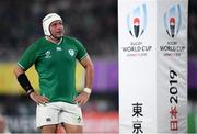 19 October 2019; Rory Best of Ireland dejected during the 2019 Rugby World Cup Quarter-Final match between New Zealand and Ireland at the Tokyo Stadium in Chofu, Japan. Photo by Ramsey Cardy/Sportsfile