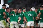 19 October 2019; Ireland players dejected after conceding a try during the 2019 Rugby World Cup Quarter-Final match between New Zealand and Ireland at the Tokyo Stadium in Chofu, Japan. Photo by Ramsey Cardy/Sportsfile