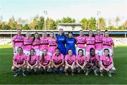 19 October 2019; The Wexford Youths team before the the Só Hotels Women’s National League Under-17 League Final match between Galway WFC and Wexford Youths at Eamonn Deacy Park in Galway. Photo by Matt Browne/Sportsfile