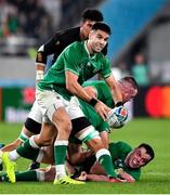 19 October 2019; Conor Murray of Ireland during the 2019 Rugby World Cup Quarter-Final match between New Zealand and Ireland at the Tokyo Stadium in Chofu, Japan. Photo by Brendan Moran/Sportsfile
