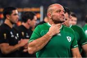 19 October 2019; Rory Best of Ireland after the 2019 Rugby World Cup Quarter-Final match between New Zealand and Ireland at the Tokyo Stadium in Chofu, Japan. Photo by Brendan Moran/Sportsfile