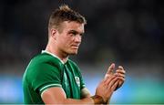 19 October 2019; Josh Van der Flier of Ireland during the 2019 Rugby World Cup Quarter-Final match between New Zealand and Ireland at the Tokyo Stadium in Chofu, Japan. Photo by Ramsey Cardy/Sportsfile