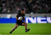 19 October 2019; Sevu Reece of New Zealand during the 2019 Rugby World Cup Quarter-Final match between New Zealand and Ireland at the Tokyo Stadium in Chofu, Japan. Photo by Ramsey Cardy/Sportsfile