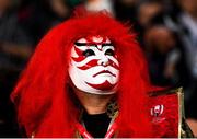 19 October 2019; A Japan supporter during the 2019 Rugby World Cup Quarter-Final match between New Zealand and Ireland at the Tokyo Stadium in Chofu, Japan. Photo by Ramsey Cardy/Sportsfile