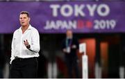 20 October 2019; South Africa head coach Rassie Erasmus prior to the 2019 Rugby World Cup Quarter-Final match between Japan and South Africa at the Tokyo Stadium in Chofu, Japan. Photo by Brendan Moran/Sportsfile