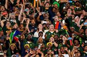 20 October 2019; South Africa fans sing their national anthem prior to the 2019 Rugby World Cup Quarter-Final match between Japan and South Africa at the Tokyo Stadium in Chofu, Japan. Photo by Brendan Moran/Sportsfile