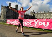 20 October 2019; Participants during the Great Pink Run with Glanbia, which took place in Kilkenny Castle Park on Sunday, October 20th 2019. Over 10,000 men, women and children took part in both the 10K challenge and the 5K fun run across three locations, raising over €600,000 to support Breast Cancer Ireland’s pioneering research and awareness programmes. The Dublin Great Pink Run took place on Saturday, 19th October in the Phoenix Park and the inaugural Chicago run took place on October, 5th in Diversey Harbor. For more information go to www.breastcancerireland.com. Photo by Seb Daly/Sportsfile