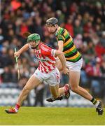 20 October 2019; Seamus Harnedy of Imokilly is tackled by Calvin Healy of Glen Rovers during the Cork County Senior Club Hurling Championship Final match between Glen Rovers and Imokilly at Pairc Ui Rinn in Cork. Photo by Eóin Noonan/Sportsfile