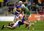 20 October 2019; Stephen Quirke of St. Rynagh's in action against Brendan Murphy of Birr during the Offaly County Senior Club Hurling Championship Final match between Birr and St Rynaghs at O'Connor Park in Tullamore, Offaly. Photo by Harry Murphy/Sportsfile