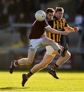 20 October 2019; Paul Meegan of Ballymacnab in action against Alan Farrelly of Crossmaglen Rangers during the Armagh County Senior Club Football Championship Final match between Ballymacnab and Crossmaglen Rangers at the Athletic Grounds, Armagh. Photo by Ben McShane/Sportsfile