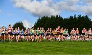 20 October 2019; A general view of the start of the women's race during the SPAR Autumn Open International Cross Country Festival at the National Sports Campus Abbotstown in Dublin. Photo by Sam Barnes/Sportsfile