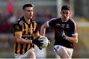 20 October 2019; Paul Hughes of Crossmaglen Rangers in action against Rory Grugan of Ballymacnab during the Armagh County Senior Club Football Championship Final match between Ballymacnab and Crossmaglen Rangers at the Athletic Grounds, Armagh. Photo by Ben McShane/Sportsfile