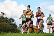 20 October 2019; Lisa Hegarty of Leevale A.C., Co. Cork, centre, competing in the Senior Women 6000m XC event during the SPAR Autumn Open International Cross Country Festival at the National Sports Campus Abbotstown in Dublin. Photo by Sam Barnes/Sportsfile