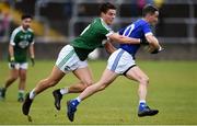 20 October 2019; Brendan McDyer of Naomh Conaill in action against Odhran McFadden/Ferry of Gaoth Dobhair during the Donegal County Senior Club Football Championship Final match between Gaoth Dobhair and Naomh Conaill at Mac Cumhaill Park in Ballybofey, Donegal. Photo by Oliver McVeigh/Sportsfile