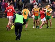 20 October 2019; Tuam Stars and Corofin players tussle following the Galway County Senior Club Football Championship Final match between Corofin and Tuam Stars at Tuam Stadium in Galway. Photo by Stephen McCarthy/Sportsfile