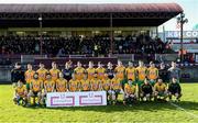20 October 2019; The Corofin squad prior to the Galway County Senior Club Football Championship Final match between Corofin and Tuam Stars at Tuam Stadium in Galway. Photo by Stephen McCarthy/Sportsfile