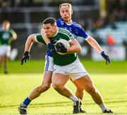 20 October 2019; Kevin Cassidy of Gaoth Dobhair  in action against Anthony Thompson of Naomh Conaill during the Donegal County Senior Club Football Championship Final match between Gaoth Dobhair and Naomh Conaill at Mac Cumhaill Park in Ballybofey, Donegal. Photo by Oliver McVeigh/Sportsfile