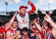 20 October 2019; Imokilly manager Fergal Condon celebrates with players following the Cork County Senior Club Hurling Championship Final match between Glen Rovers and Imokilly at Pairc Ui Rinn in Cork. Photo by Eóin Noonan/Sportsfile