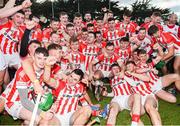 20 October 2019; Imokilly team celebrate with the cup following the Cork County Senior Club Hurling Championship Final match between Glen Rovers and Imokilly at Pairc Ui Rinn in Cork. Photo by Eóin Noonan/Sportsfile