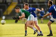 20 October 2019; Kevin Cassidy of Gaoth Dobhair in action against Anthony Thompson of Naomh Conaill during the Donegal County Senior Club Football Championship Final match between Gaoth Dobhair and Naomh Conaill at Mac Cumhaill Park in Ballybofey, Donegal. Photo by Oliver McVeigh/Sportsfile