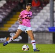 19 October 2019; Neema Nyangasi of Wexford Youths during the Só Hotels Women’s National League Under-17 League Final match between Galway WFC and Wexford Youths at Eamonn Deacy Park in Galway. Photo by Matt Browne/Sportsfile