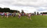 20 October 2019; A general view of the start of the SPAR Cross Country Xperience at the National Sports Campus Abbotstown in Dublin. Photo by Sam Barnes/Sportsfile