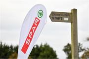 20 October 2019;  Signage and branding during the SPAR Cross Country Xperience at the National Sports Campus Abbotstown in Dublin. Photo by Sam Barnes/Sportsfile